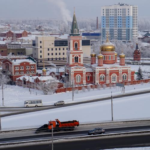 Зимний город
