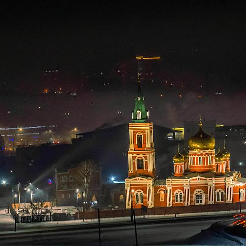 Огни ночного города