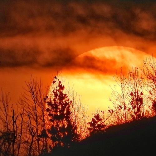 Big Sun rise