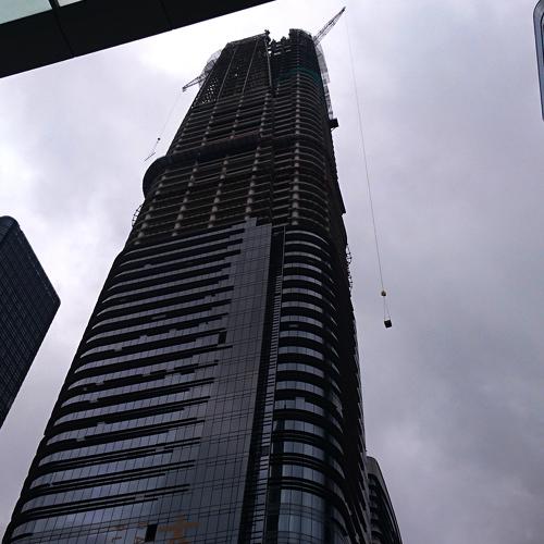 Skyscrapers in Shenzhen exhibition center