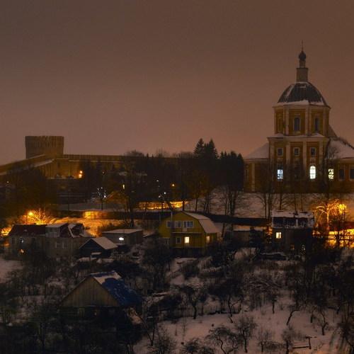 Зимний вечер в Смоленске