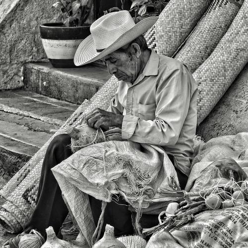 Old town men