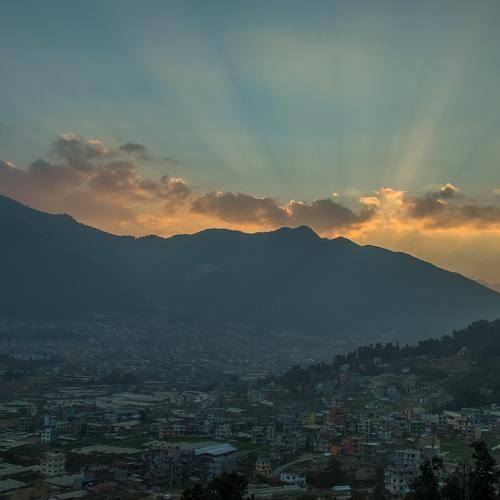 Evening at Kathmandu