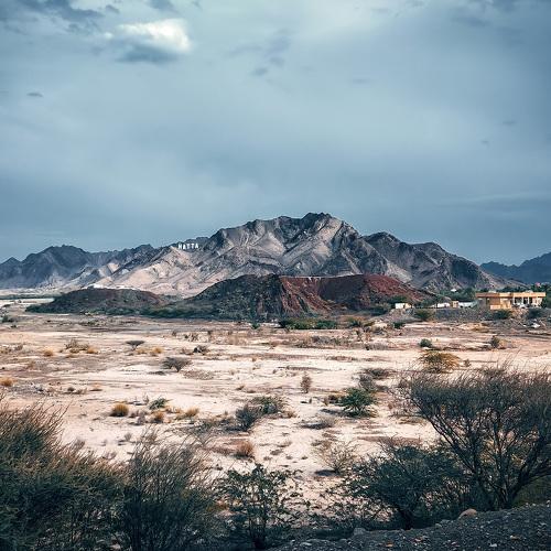 Hatta Landscape at Storm