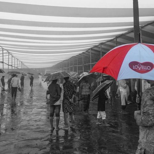 A rainy Eid day