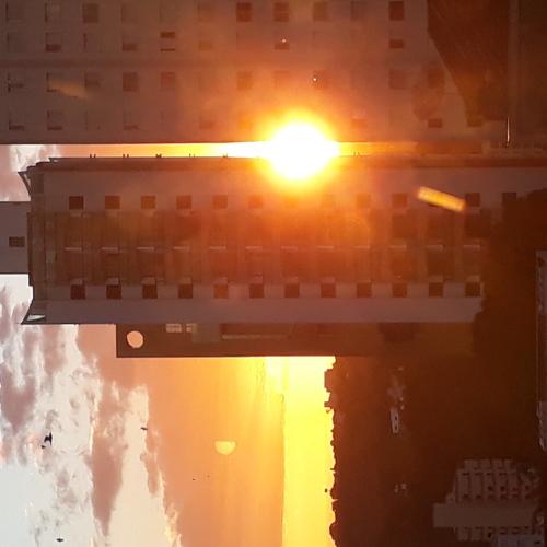Too much urban sunset