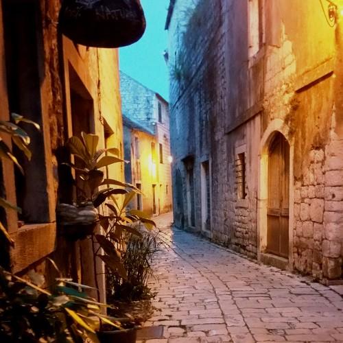 Alley in the evening