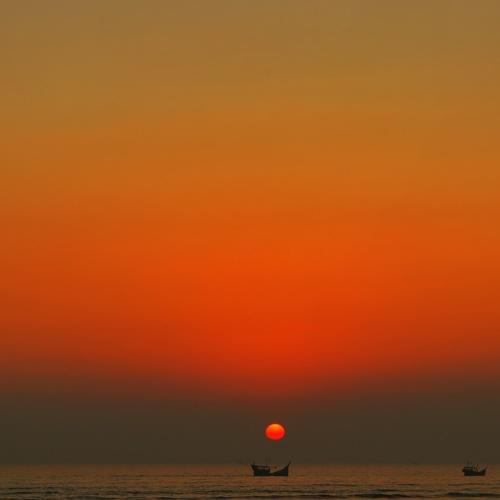 Sunset in Bay of Bangle