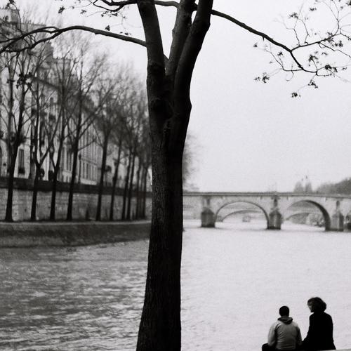 Vue sur la Seine et l'Ile de la Cité