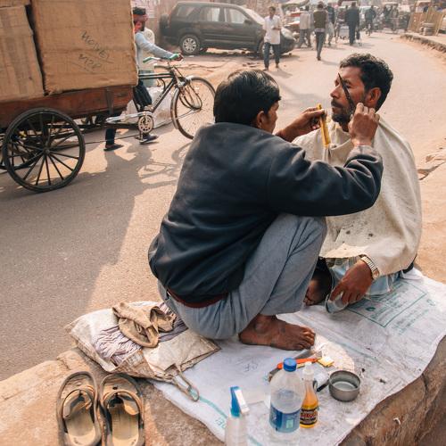 Barber from Delhi