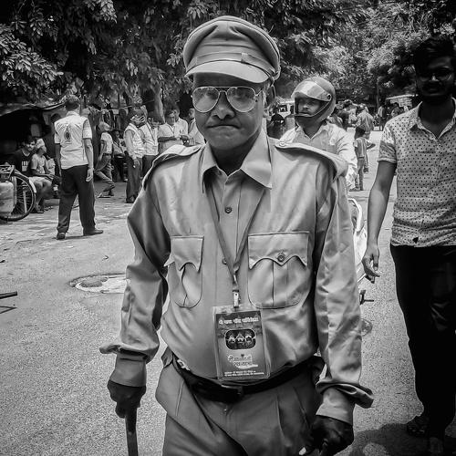 on duty