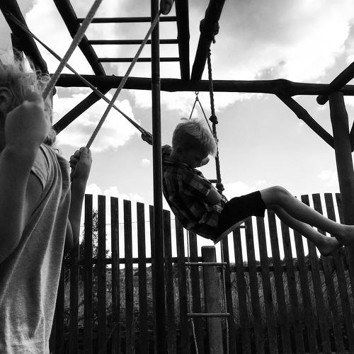 On the swing