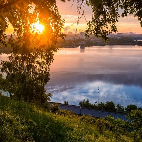 Восход над городом
