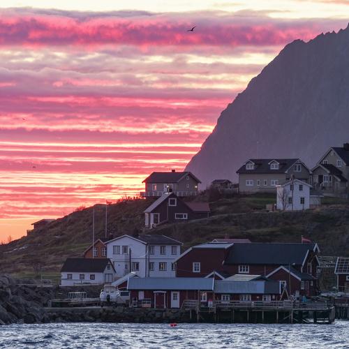 Sunset in Lofoten