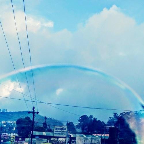 World through bubble