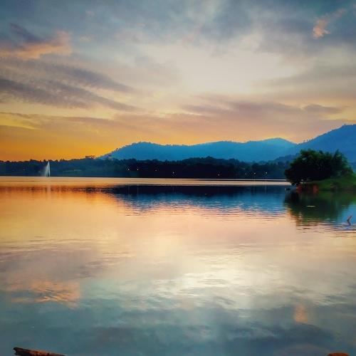 Sunset at Kepong Metropolitan Park
