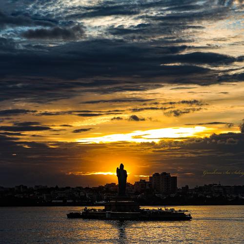 Serene sunset