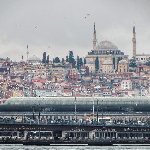 Istanbul from a Bosphorus cruise