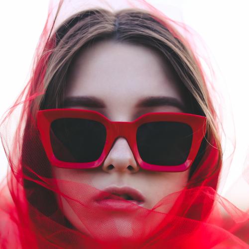Lady in red