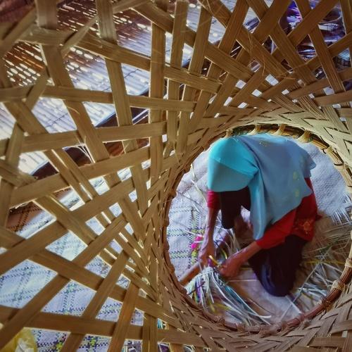 Tradisional mengkuang Mats
