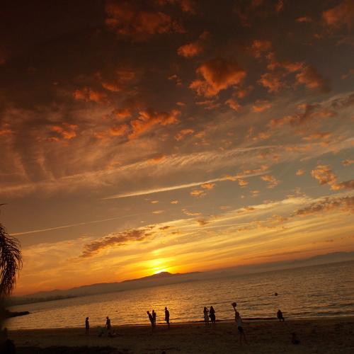 pôr do sol