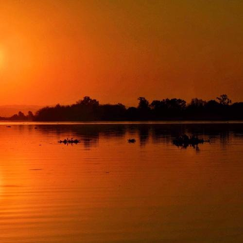 The mágic sunset!