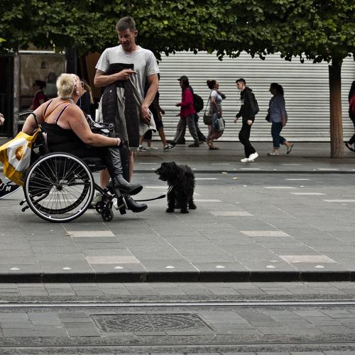 Wheelchair life is very hard