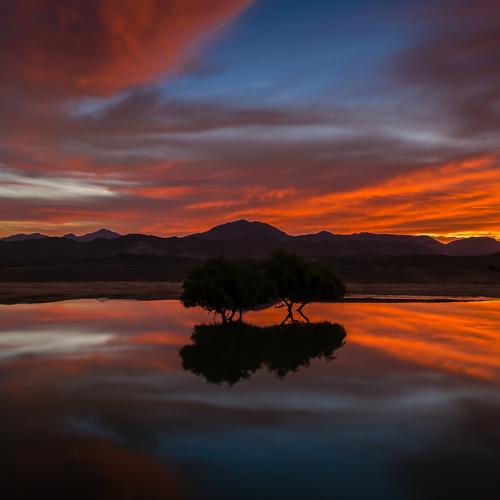 Sunrise at Buraq Dam