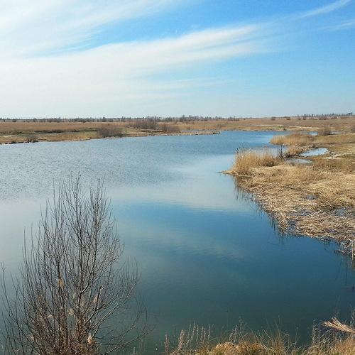 Апрель в степном Алтае