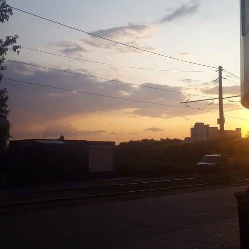 Рабочий закат