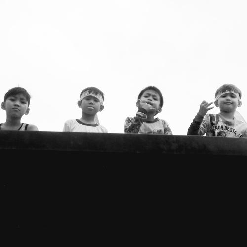 Kids at the block