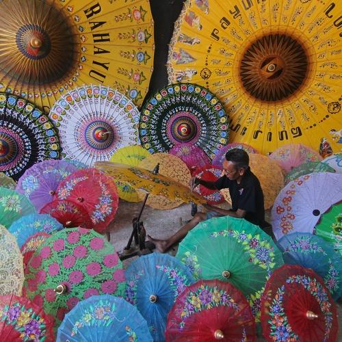 Umbrella painting