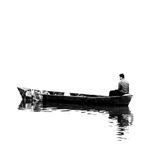 White lonely
