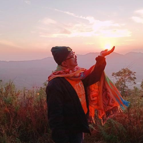 Sunrise at my hand