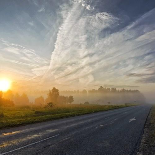 The magic of the sun in the sky