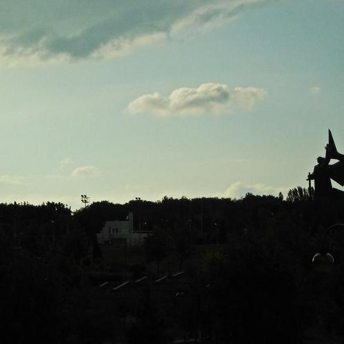 Грани заката в парке Победы