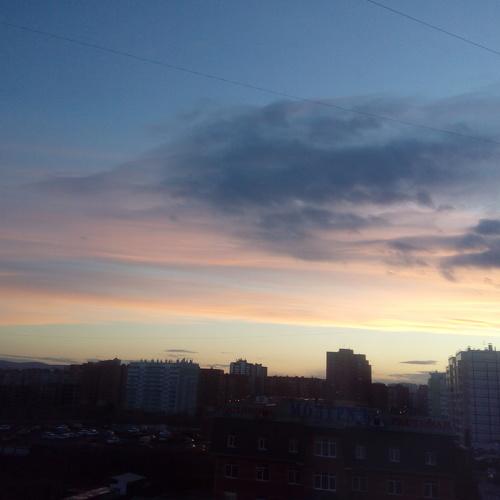 Вечер в деревне