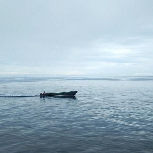 Boad on the Sea