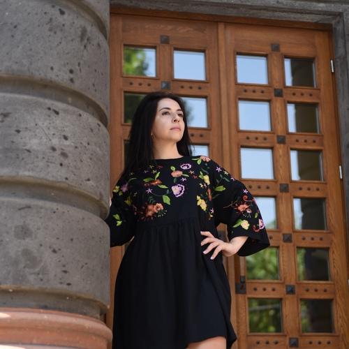 black dress