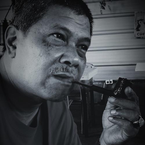 Men with pipe