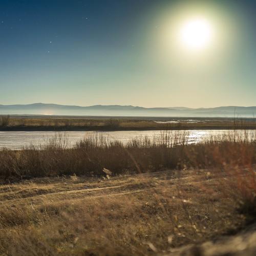 Night in the barguzin valley