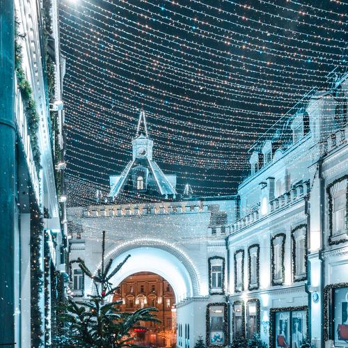 Snowy Moscow