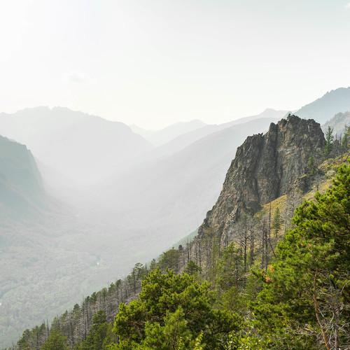 Sunrise over the Kurumkan River Valley