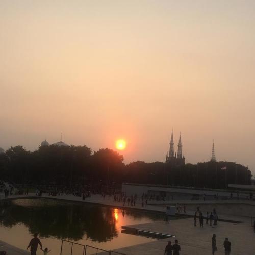 Sunset@Lapangan Banteng