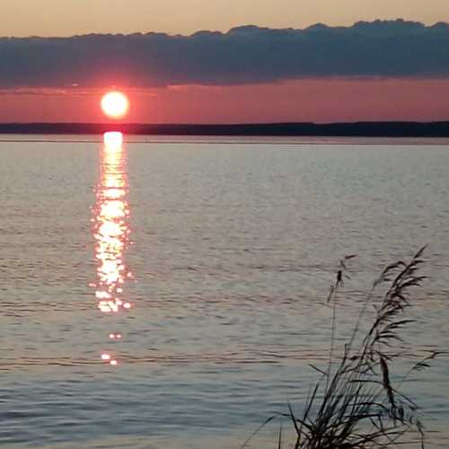 Закат на Зейском водохранилище