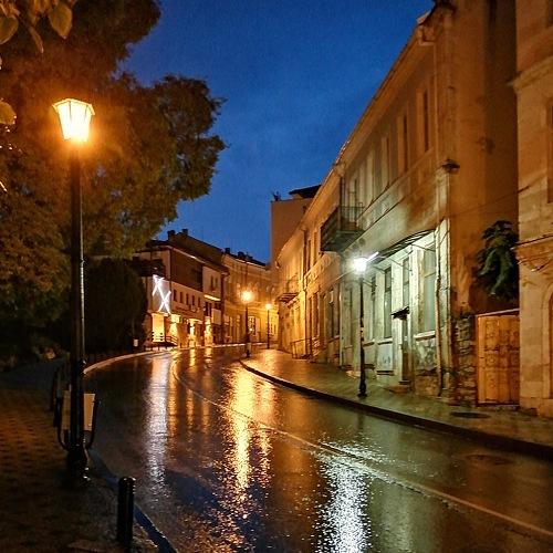Rainy night