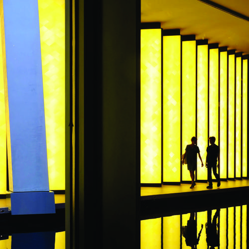 Walking the Vuitton lines