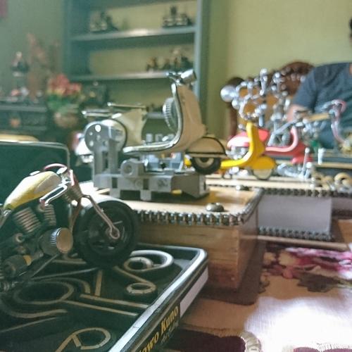 Miniatur Motor Jowo Kuno