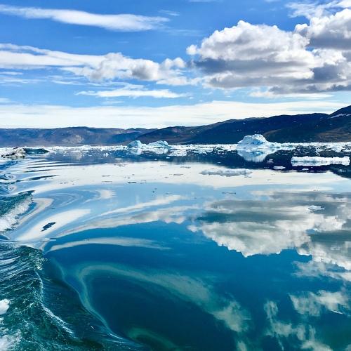 Illulissat fjord Greenland