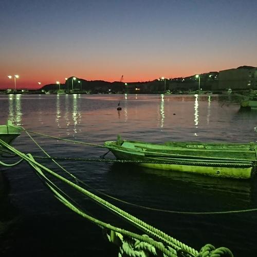 Night in port